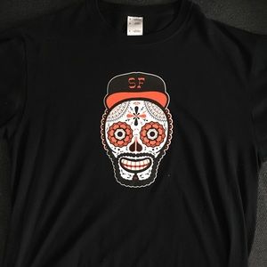SF Giants themed Day if the Dead shirt